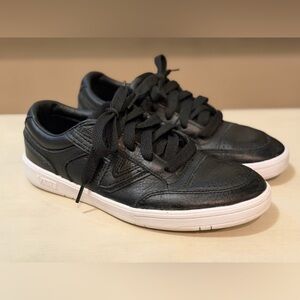 Vans ComfyCush Black and Teal Sneakers